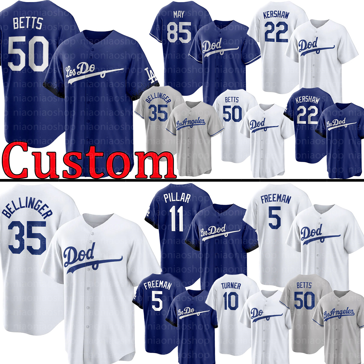 

50 Mookie Betts 5 Freddie Freeman Baseball Jersey Cody Bellinger Los''Angeles''Dodgers''Jerseys Justin Turner Clayton Kershaw Mens Women Black City, Cool base jersey