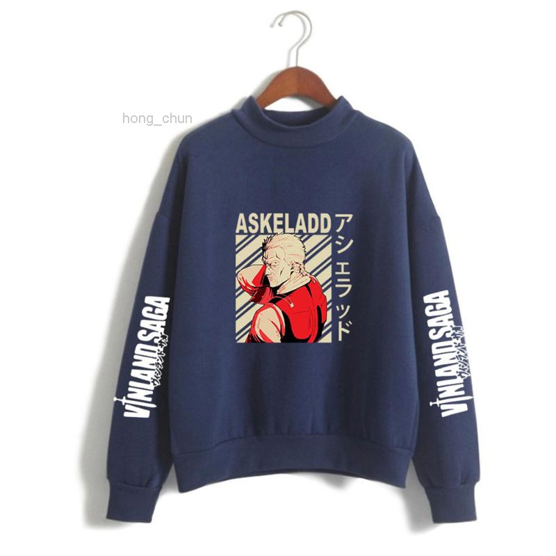 

& Women's Hoodies Sweatshirts LUCKYFRIDAY VINLAND SAGA 2D Print Hooded Women/Men Clothes Harajuku Casual High Collar, Light yellow