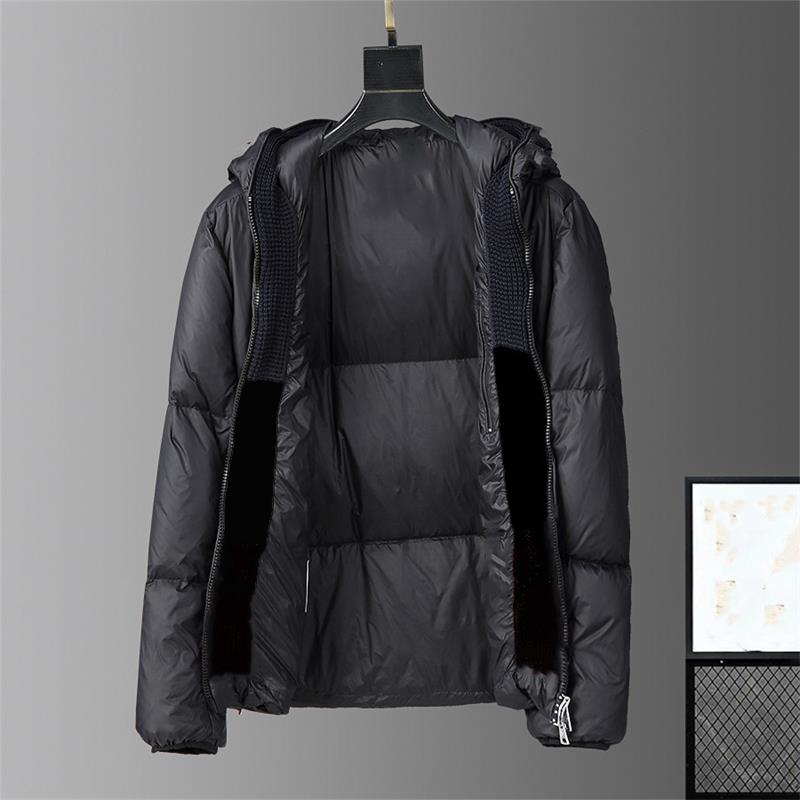 

Fashion Mens down jacket parkas coats hooded luxury multicolor quality casual outwear keep warm zipper White downs badge decoration men womens clothes