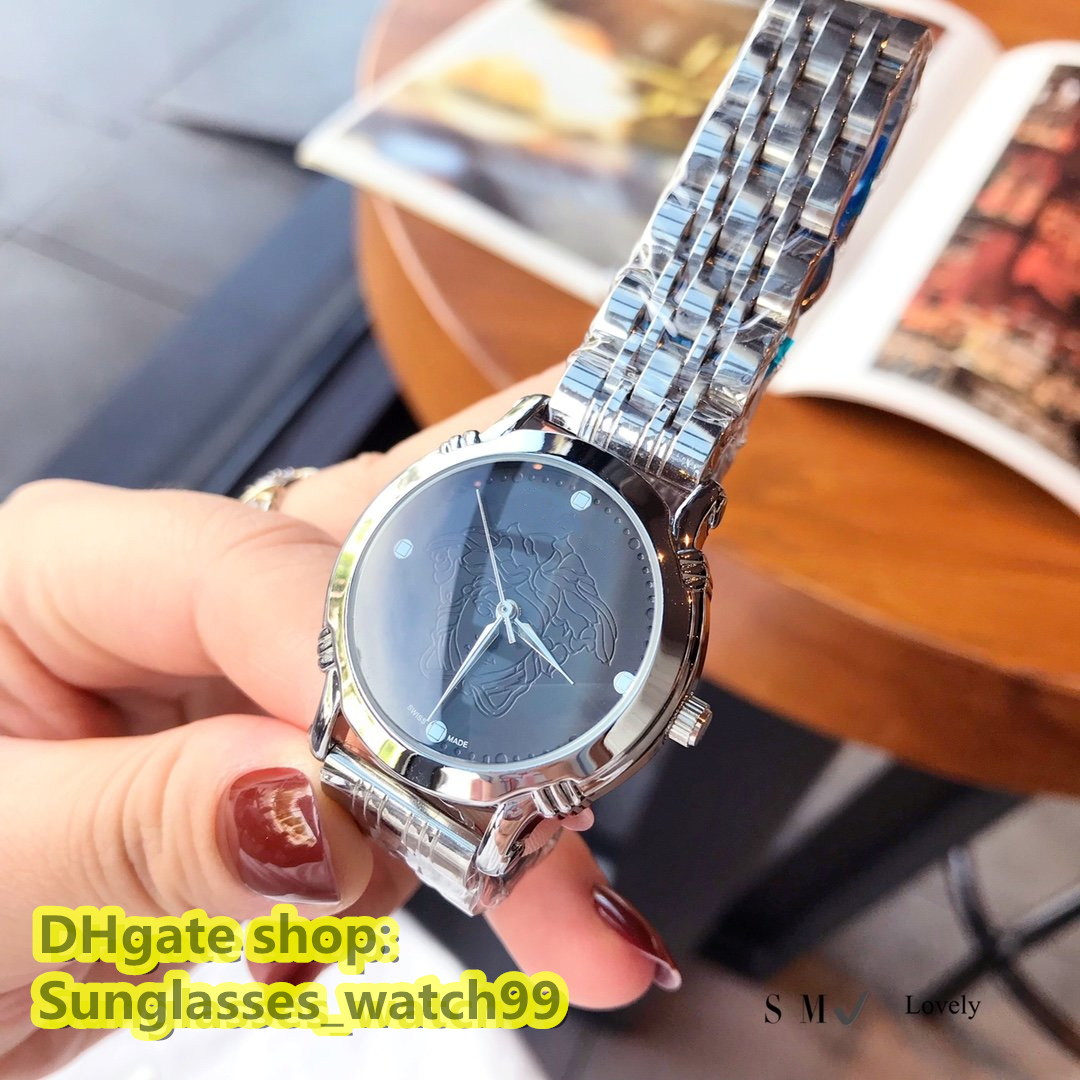 

ADITA 00010 VS Double Sunburst Dial watch for womens Stainless steel Ladies Vintage Fashion 36mm Quartz watches and Automatic Diving watchs Waterproof Design, Contact me
