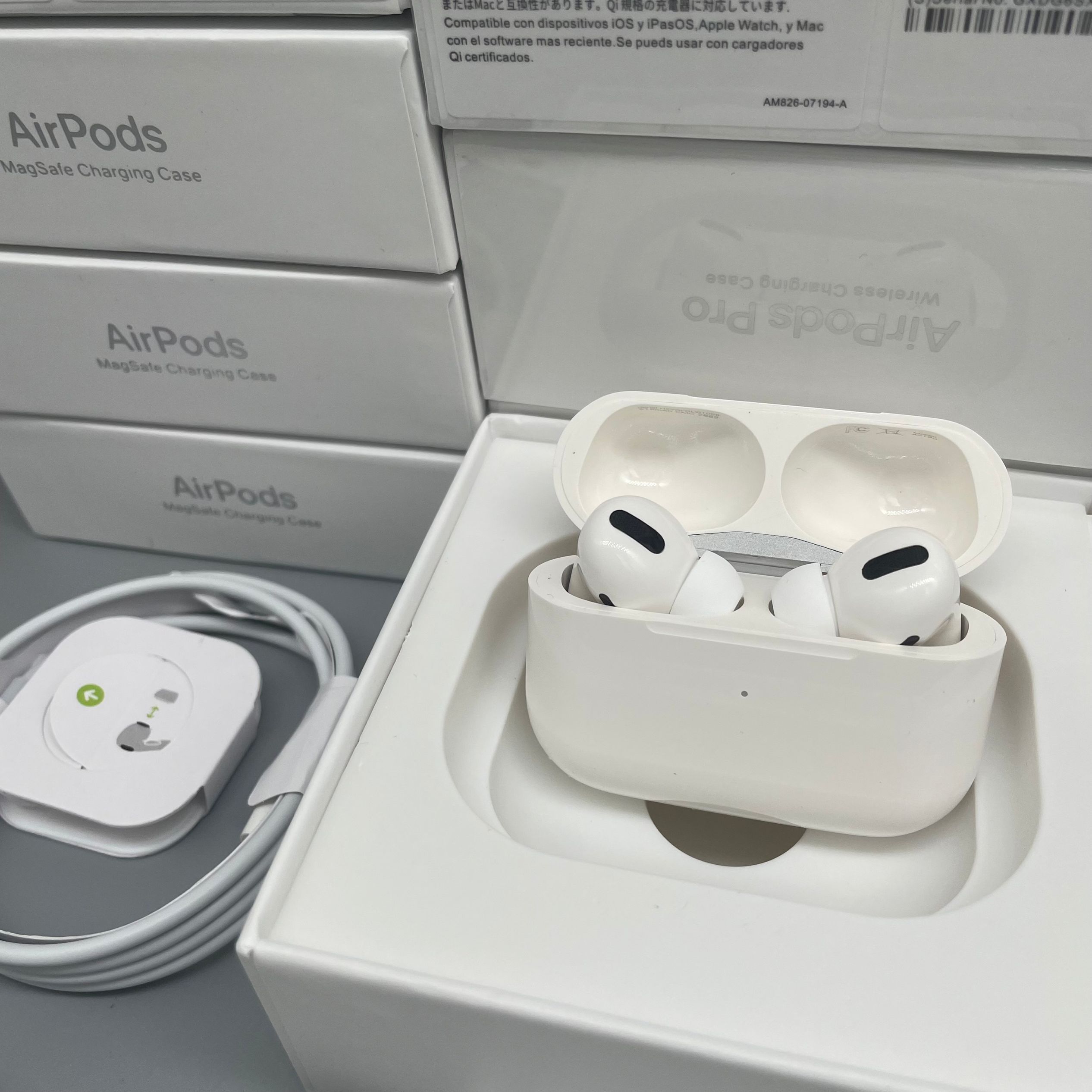 

Top Quality New Apple Airpods 3 Airpods Pro Air Pod 1 2 Headphone Accessories Gen Soft Silicone Case airpod 2 3 Candy Headphones Cover with Strap, White