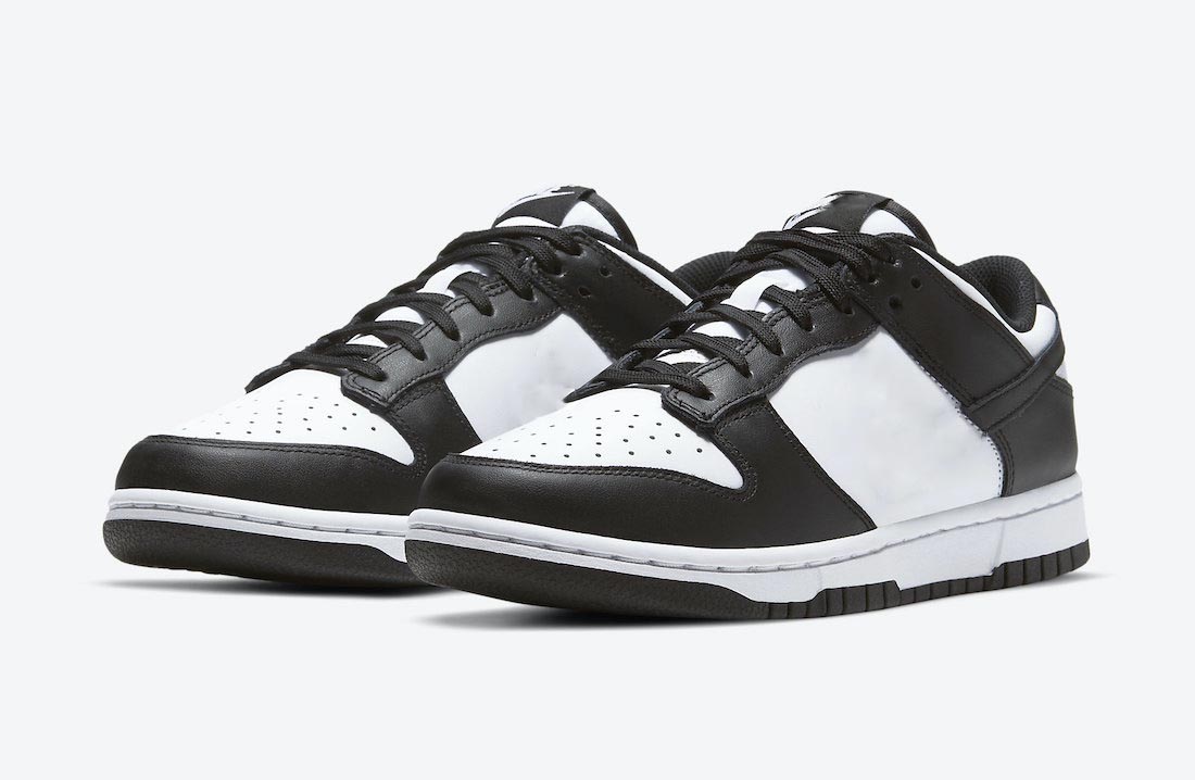 

2022 Release Authentic Low Outdoor Shoes Panda Black White Men Women Sports Skateboard Sneakers With Original box Size US4-13 DD1391-100