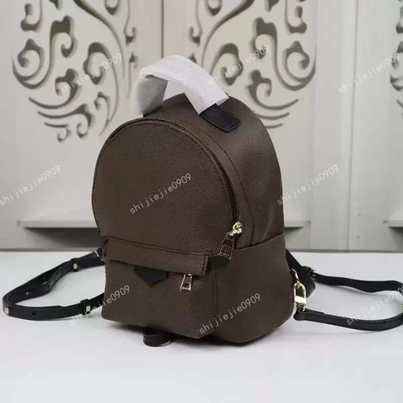 

Spring mini PALM SPRINGS Women Bags backpacks Europe Brand Designers luxury Mens Backpack High Quality springs School bag, Yellow flower