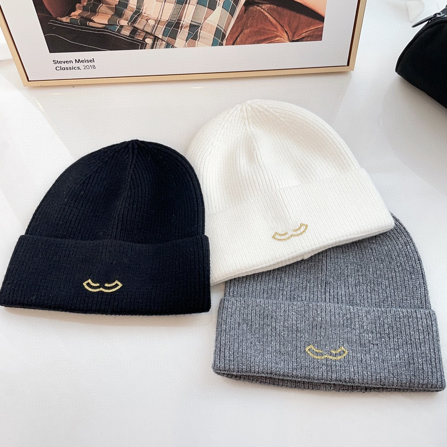 

cold hat letter autumn and winter baseball caps embroidery hats designer Knitted wool ski for men and women in empty cap outdoor casual warm, 3#