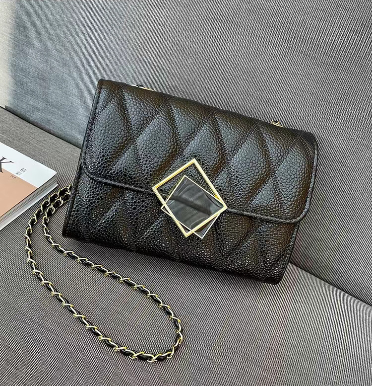 

Shoulder Bags HX9372, Brown flower black handlen