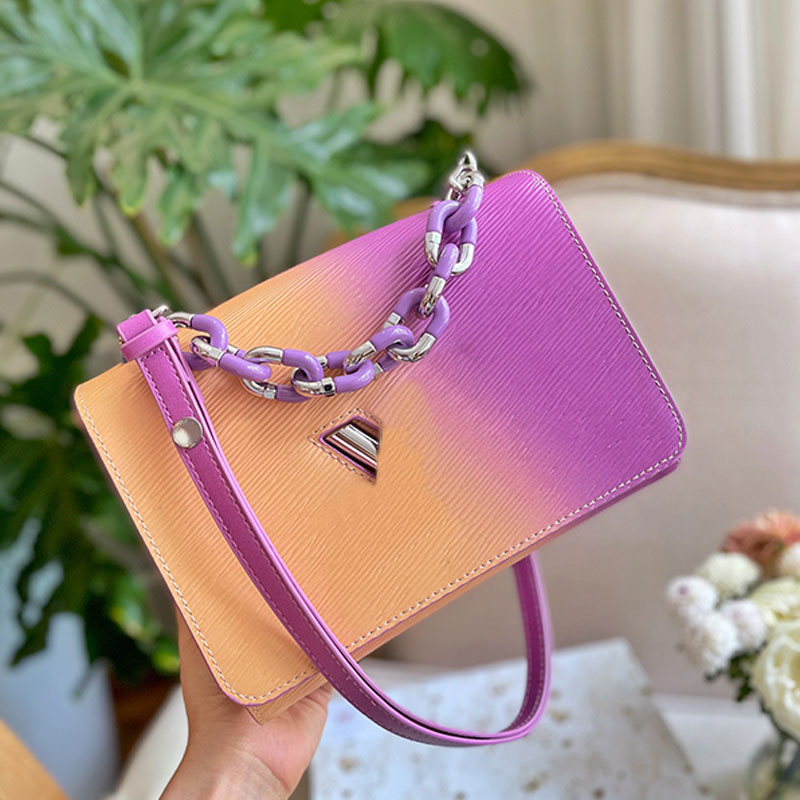 

Small Handbag Purse Twist Lock Classic Crossbody Shoulder Bag Top Handle Removable Strap Plain L Wallet Tote Genuine Leather High Quality, 37