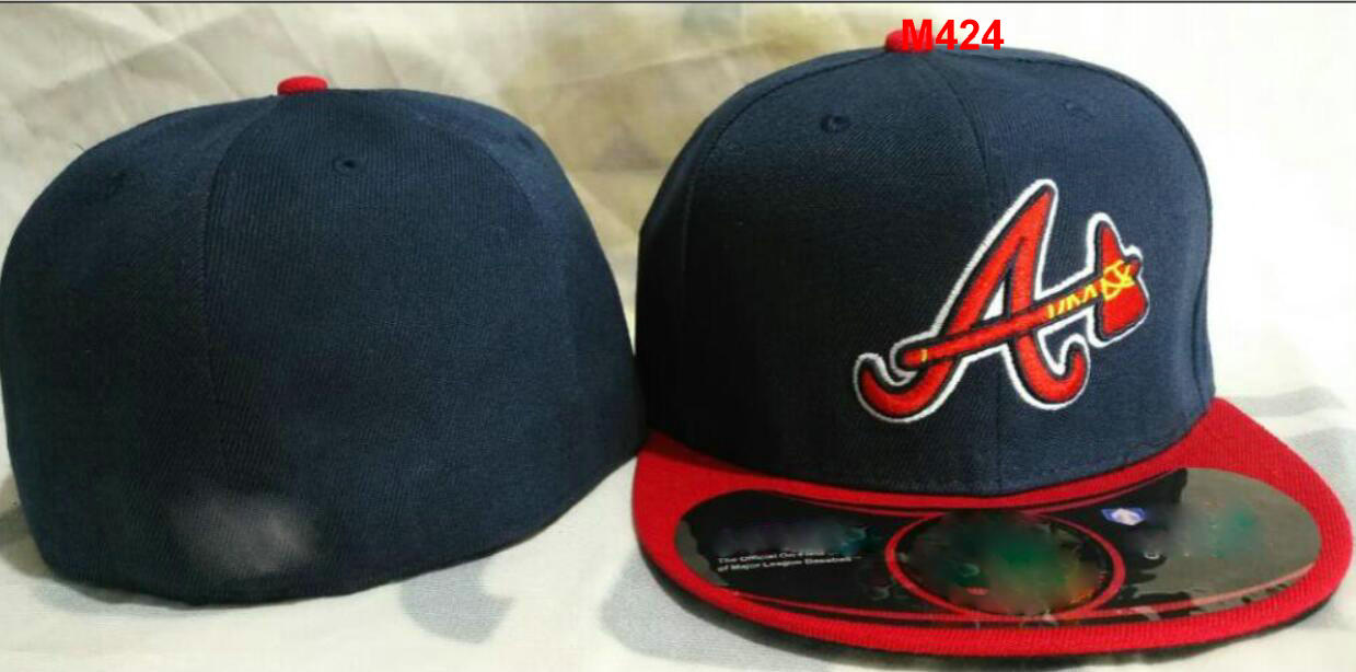 

Atlanta letter A Bone Hip Hop Fitted Hats Caps gorras bones Hat Adjustable Sport Baseball Cap For Men Women a6, 27
