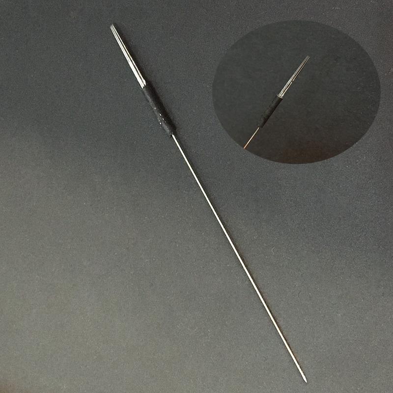 

Tattoo Needles Pcs 0.35 50mm 3R Eyebrow Traditional Makeup 3 Round Needle Permanent Pen Machine SupplyTattooTattoo