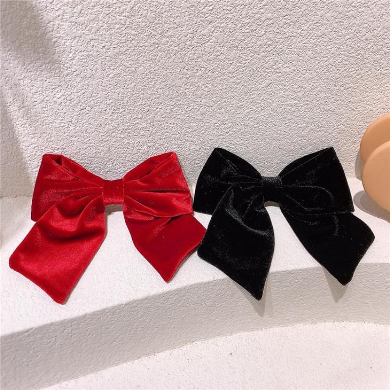 

Hair Accessories Oversized Bow Clips Pins For Girls Children Butterfly Grips Barrettes Velvet Hairpin Headwear, 06