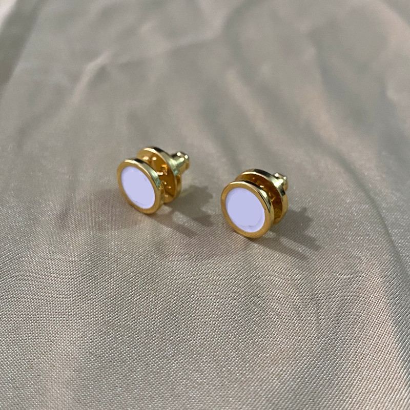 

2022 Top Quality Brass Luxury Women Fashion Studs Original Single Design Earrings Cute Size Enamel Classic Jewelry