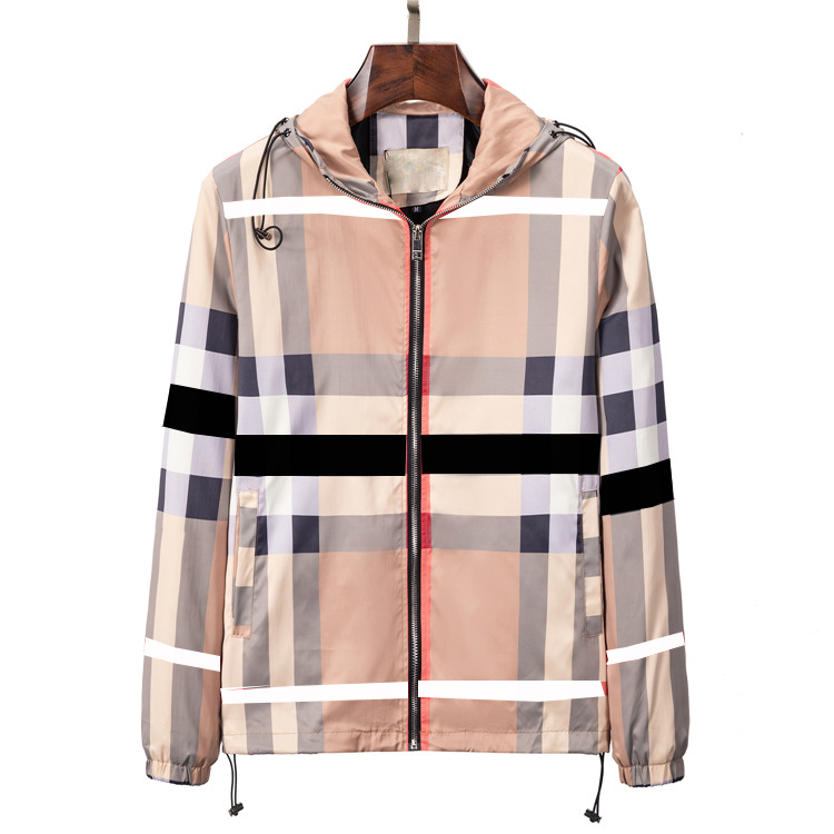 

Men's jacket fashion luxury classic plateaued brand print multiple men's sportswear zipper windbreaker fall designer motorcycle plus size 3XL 2XLSSLL