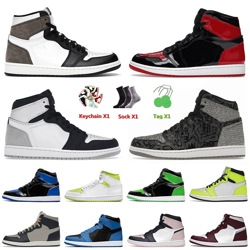 

Top Jumpman 1 1s Mens Basketball Shoes Rebellionaire Grey Fog High Dark Mocha Patent Bred Twist University Blue Men Women Jorda Jordan Sneakers Trainers 36-46, C2 bordeaux 40-47