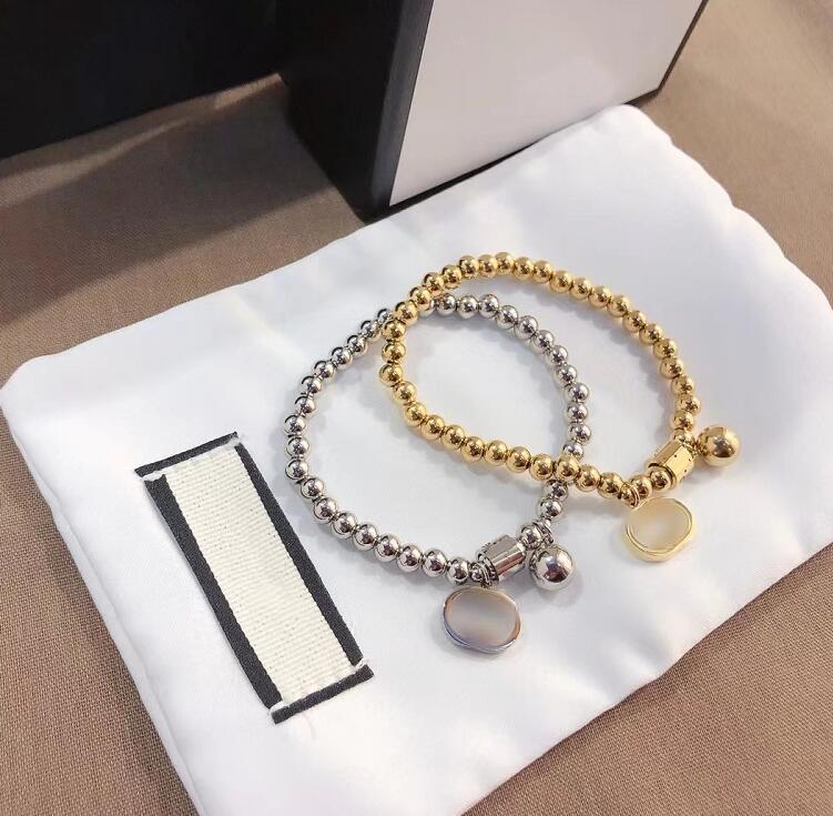 

Luxury Bracelet Women Beading pendant High Quality Classic Letter Bracelets Fashion Simplicity Unisex Jewelry Bracelet Memorial Day Gift