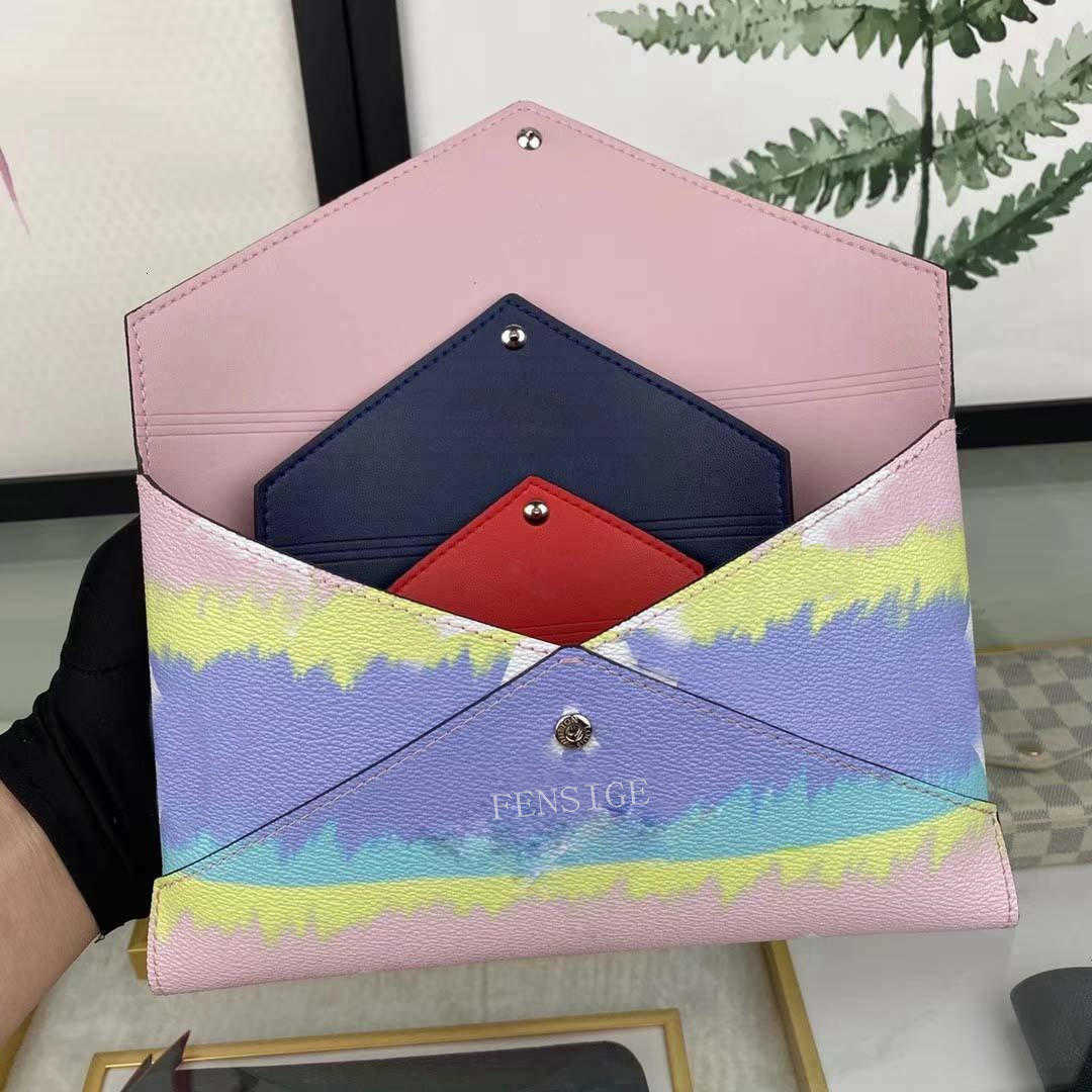 

Designer Bags 3 pieces combination coin purses clutch bag wallet pochette kirigami handbags purses pouch pocket Envelopes money bag 3 IN 1, #3