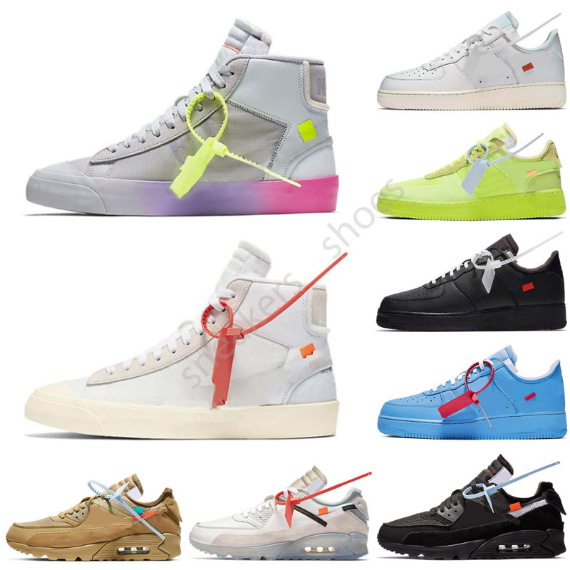 

Top Quality 2023 Men Low Skateboard Shoes One Unisex 1 Knit Euro Mens High Women All White Black Red Leather Outdoor Casual Trainer Sneakers size 36-45, Color 3