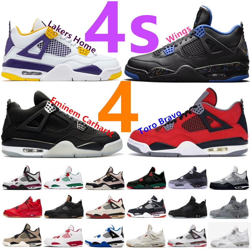 

Black Gum 4 4s Carhartt Basketball Shoes Midnight Navy Black Canvas White Cement Free Game Military Blue Pure Money Motorsport Cactus Jack PSG Men Sneakers With Boxes, 4s tattoo