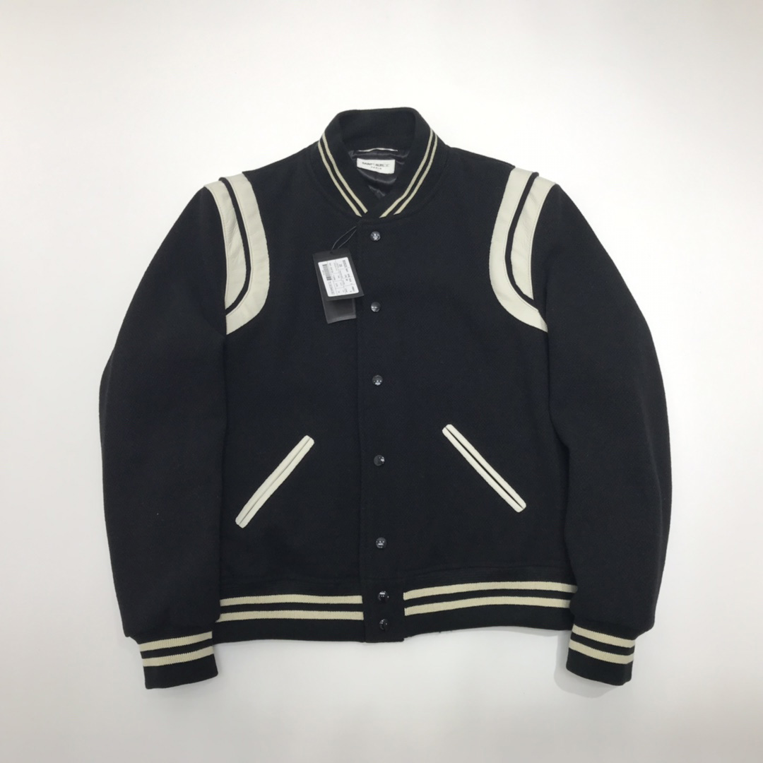 

2022 fashion spring new light luxury men's designer beautiful jacket ~ high quality ~ latest fashion men's designer baseball collar jacket, Green