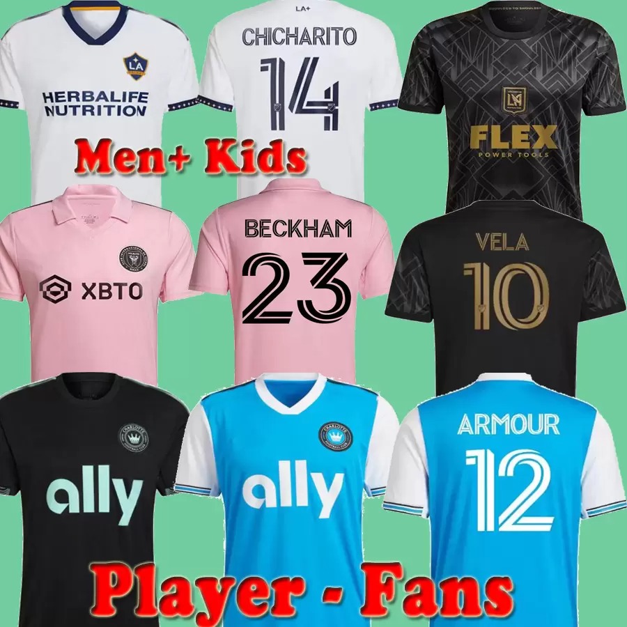 

2022 Player Verson MLS Miami Charlotte FC Soccer Jersey Fans Home away Los Angeles 22 23 LA GALAXY LAFC Adults Men Kids Football Shirt 2023 Toronto uniform kits, Kids lafc home