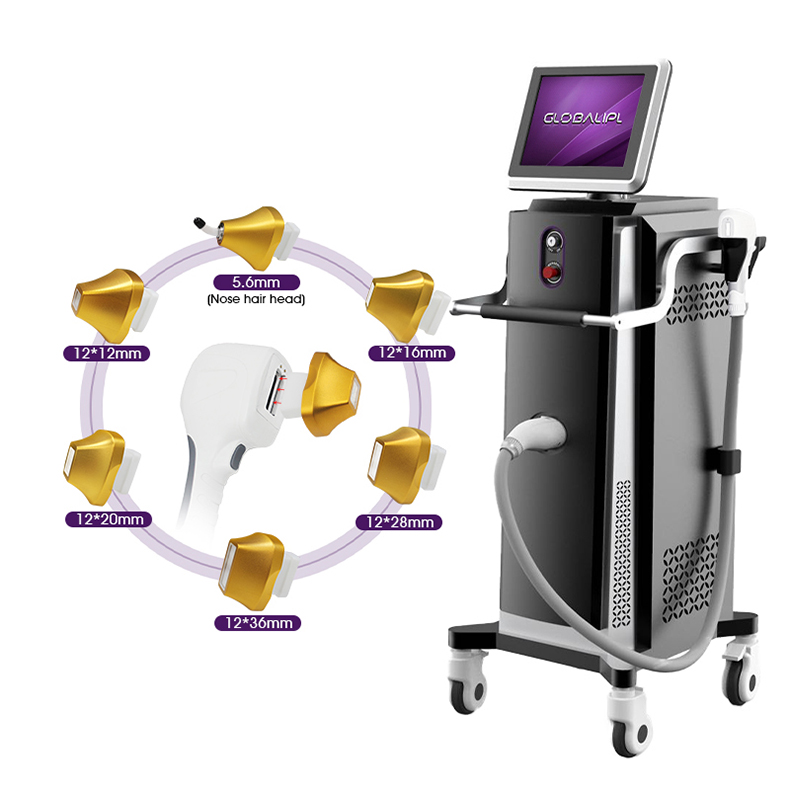 

2022 Titanium Big Power Ce Approved Laser 808nm 755nm 1064nm Sopran Ice Platinum Laser Hair Removal Machine
