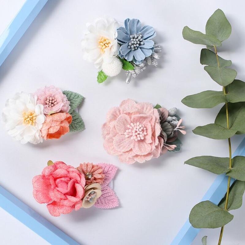 

Hair Accessories Natural Weaving Simulation Flower Hairpin Po Shoot Dance Stage Performance Girl, 1 pcs hairpin