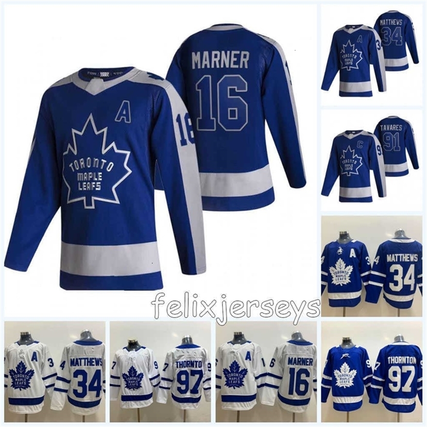 Xfl2020 2021 Reverse Retro 34 Auston Matthews 97 Joe Thornton Auston Matthews Mitch Marner John Tavares William Nylander Jerseys