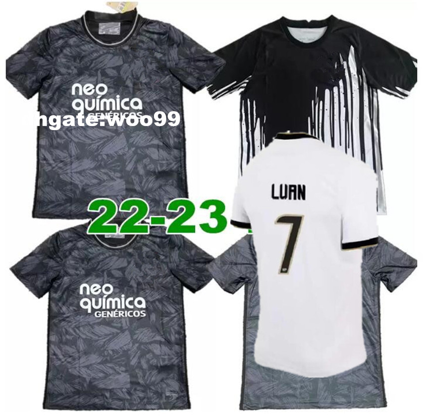 

2022 2023 Soccer Jerseys Corinthian Home Away WILLIAN 22 23 camisetas de fútbol gil GABRIEL Balbuena luan JADSON FAGNER CANTILLO jo football shirt