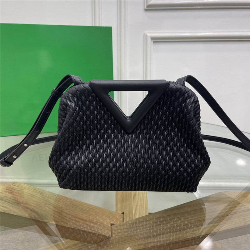 

Designer Luxury Point Shoulder Bag 8546B Tote Seagrass Calfskin Leather Black 7A Quality, Don't pay it