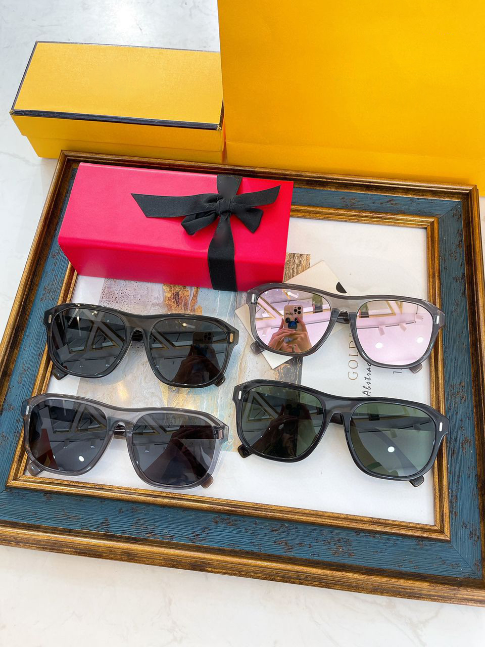 

Men Sunglasses For Women Latest Selling Fashion Sun Glasses Mens Sunglass Gafas De Sol Top Quality Glass UV400 Lens With Case 0097