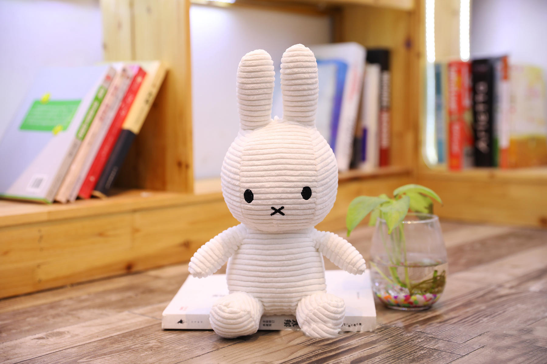 

Cartoon Anime Toys Soft Plush Stuffed Dolls for Kids Birthday Christmas Gifts  lucky rabbit mascot doll, As shown