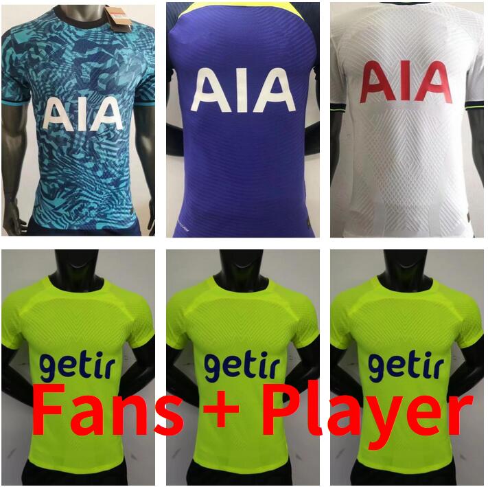 

SPURS 22 23 KANE SON BERGWIJN NDOMBELE Soccer Jerseys 2022 2023 Player version Tottenham DELE KULUSEVSKI Football shirt ROMERO RICHARLISON PERISIC LUCAS HOJBJERG
