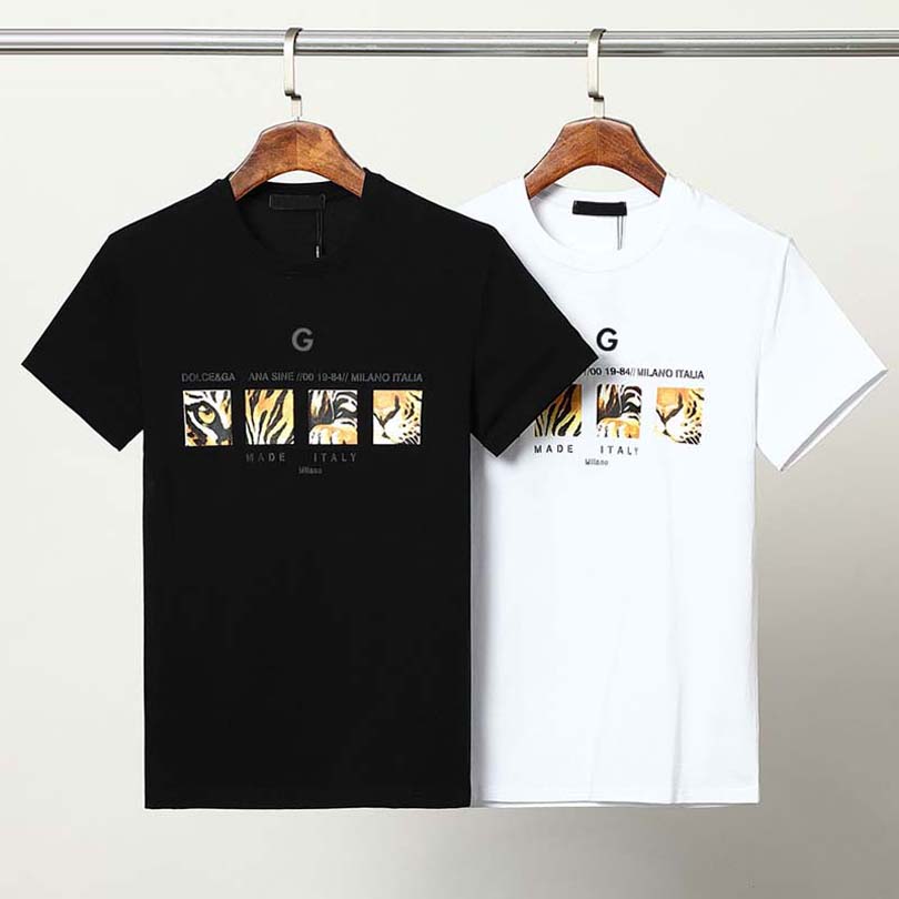 

2022 summer designer Luxury Mens T-Shirts europe paris t-shirt shirt womens classic simple embroidery logo short sleeve fashion casual cotton tee D#G tops6688, Customize