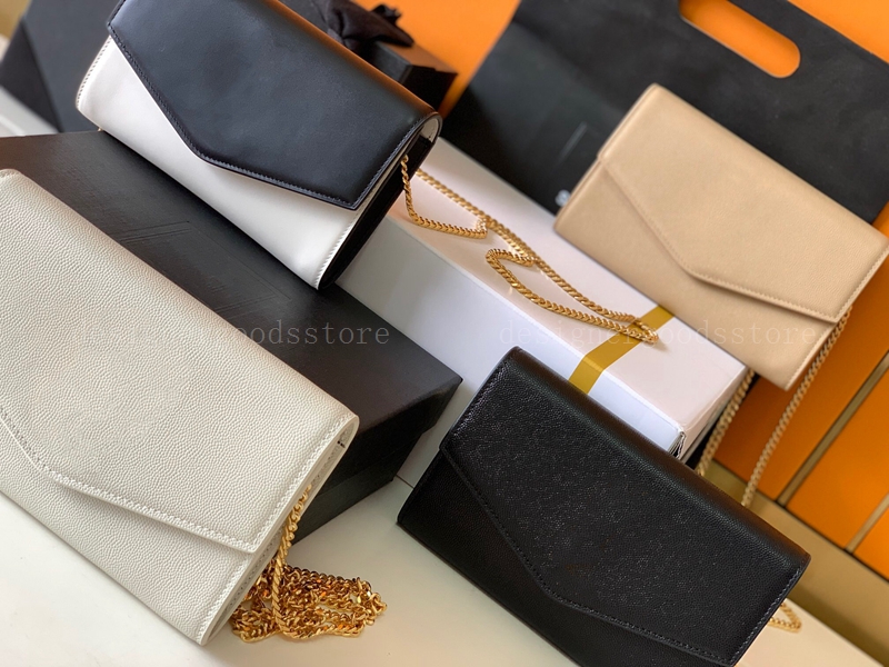 

Real Genuine leather shoulder bag Women Card Holder Travel Case Purse Wallet messenger bags crossbody bag handbag clutch UPTOWN mini chain wallets top quality, Red gold