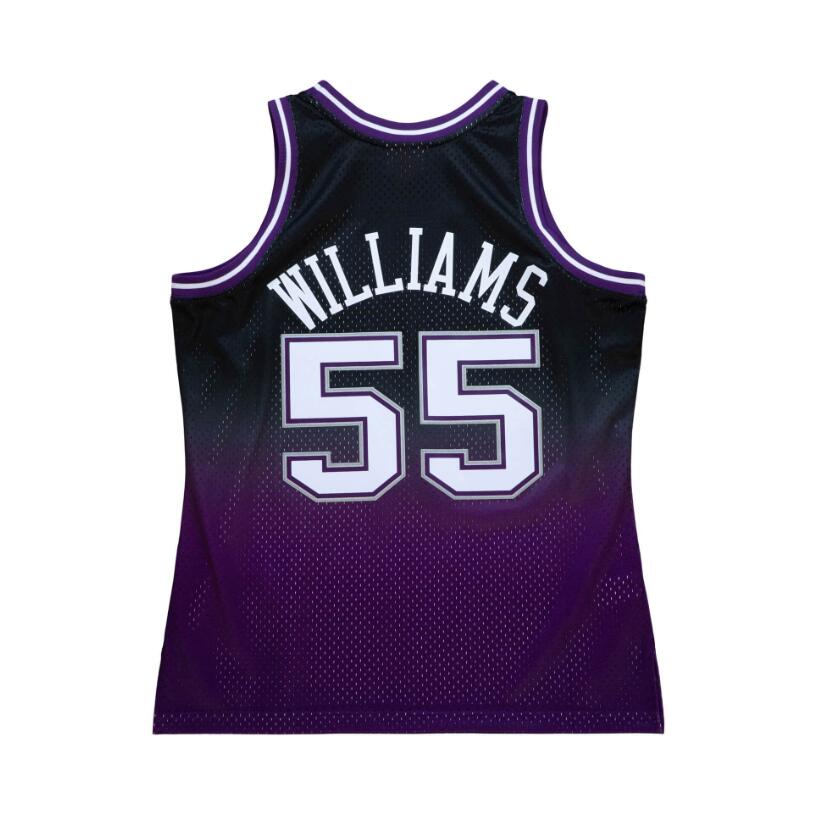 

Stitched Jason Williams Fadeaway Basketball jersey Mitchell and Ness 1998-99 00-01 05-06 09-10 classic retro jerseys Men women youth S, Stitched jersey