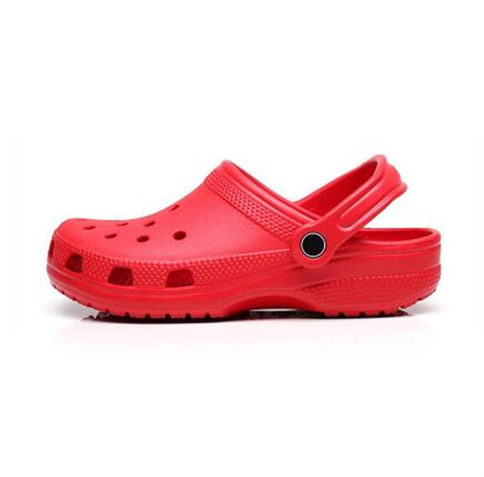 men women Clogs Sandals designer slides Casual Beach Waterproof Shoes Triple black white red Navy blue Yellow mens Women Classic Summer Slippers