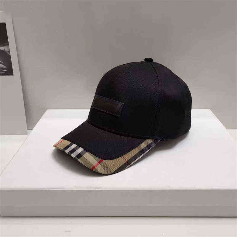 

Fashions Checkered Mens Ball Cap Luxury Designer Baseball Caps Womens Big Eaves Hat Sports Tourism Style High Quality Bucket Hats 2 Styles, Box