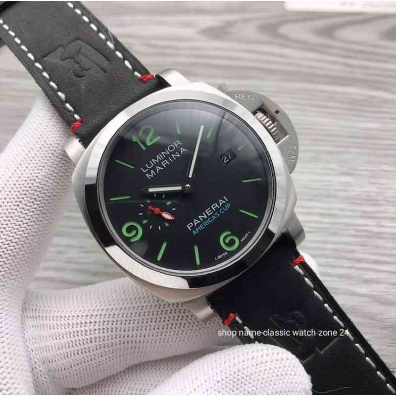 Luxury Watches for Mens Mechanical Wristwatch Lumino panera Fully Automatic Chrnograph Designer