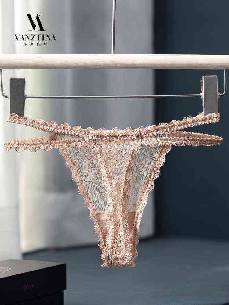 

Nxy Sexy Underwear Vanztina Women's Panties g Strings Lace Briefs Hollow Out Thong Female Underwear Low Rise Underpanties Sexy Intimate Lingerie 0609, 2black 1khaki