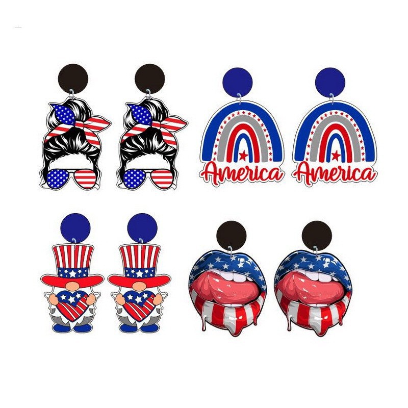 

American flag Earrings 139 DY
