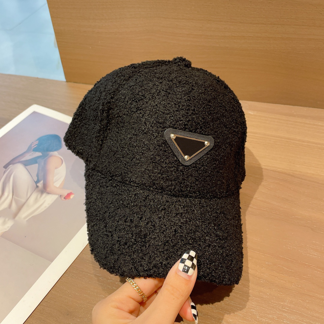 

Wool Ball Caps Luxury Casquette With Classic Letters Designer Baseball Cap For Man Woman Winter Woolen Brand Baseball Hats, P1