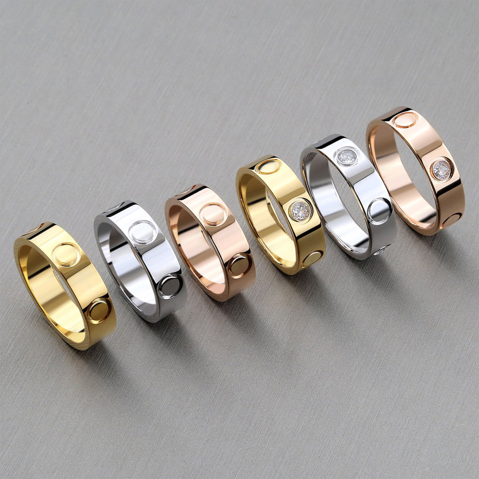Diamond Ring For Woman Love Carter Rings For Man Bague Anillos De Mujer Anello Fashion Jewelry Man Bijoux Luxe Schmuck Love Joyeria Acero Inoxida-image-766734640