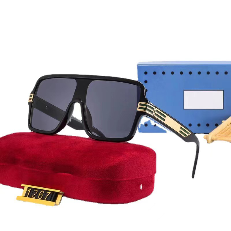 

Man Sunglasses Womens Designer Beachl Sunglasses Unisex Classic Accessories Eyeglasses Goggle Ornamental 400 PC 7 Colors