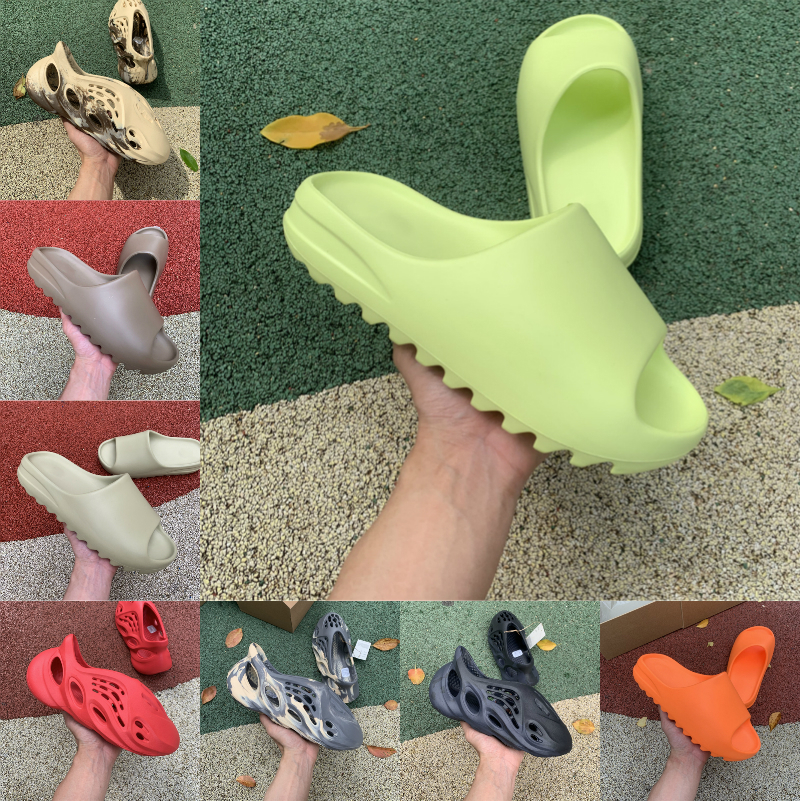 

Slides Slippers Desert Sand Summer Brown Flat Mens Women Slide Pure Bone Glow Green Enflame Orange Earth Brown Resin Vermillion Mineral Blue Resin Designer Q06, Please contact us