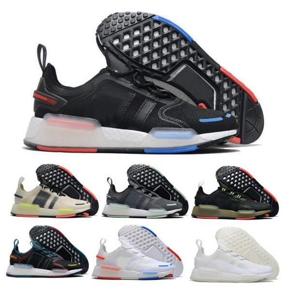 

2022 NMDs R1 V3 Men Women Running Shoes OG Utility Green Legend Ink Triple Black Onix Ice Mint Crystal White Signal Green Solar Pink Red Blue Designers Outdoor Sneakers, Bubble package bag