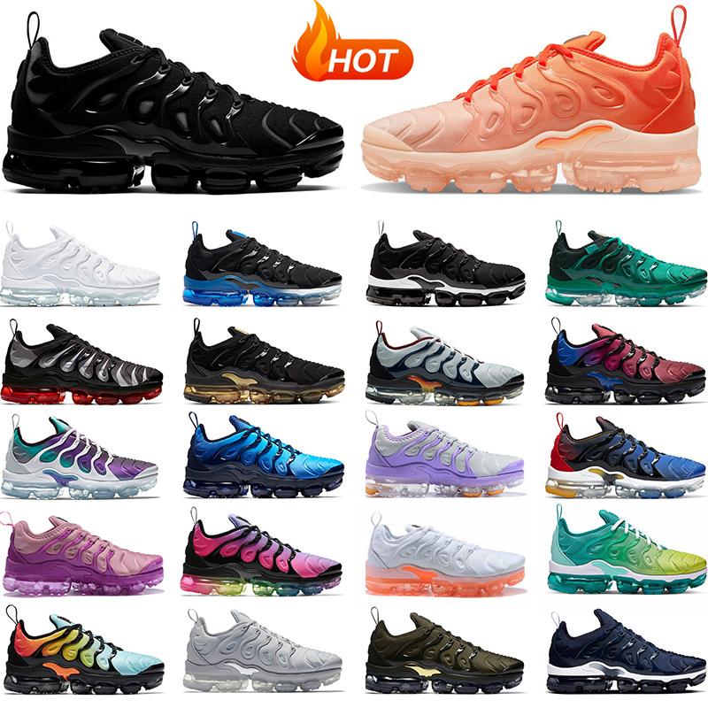 

Plus Running Shoes TN Sneakers Black White Teal Volt Fresh Atlanta Triple Red Bordeaux Knicks Ice Blue Men Women Rubber Sports Trainers, Please contact us