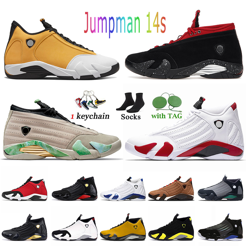 

With Socks Jumpman 14 Ginger Particle Grey 14s Basketball Shoes 2022 Hyper Royal Alternate Thunder Designer Sneakers University Red Lipstick Mens Trainers Sports, B32 hyper royal 40-47