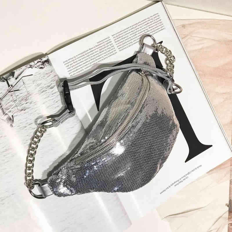 

HBP Holographic Fanny Pack Laser Waist Leather Belt Waterproof Bag Phone Thighbags Waist Packs Black Green Pink Silver 220809