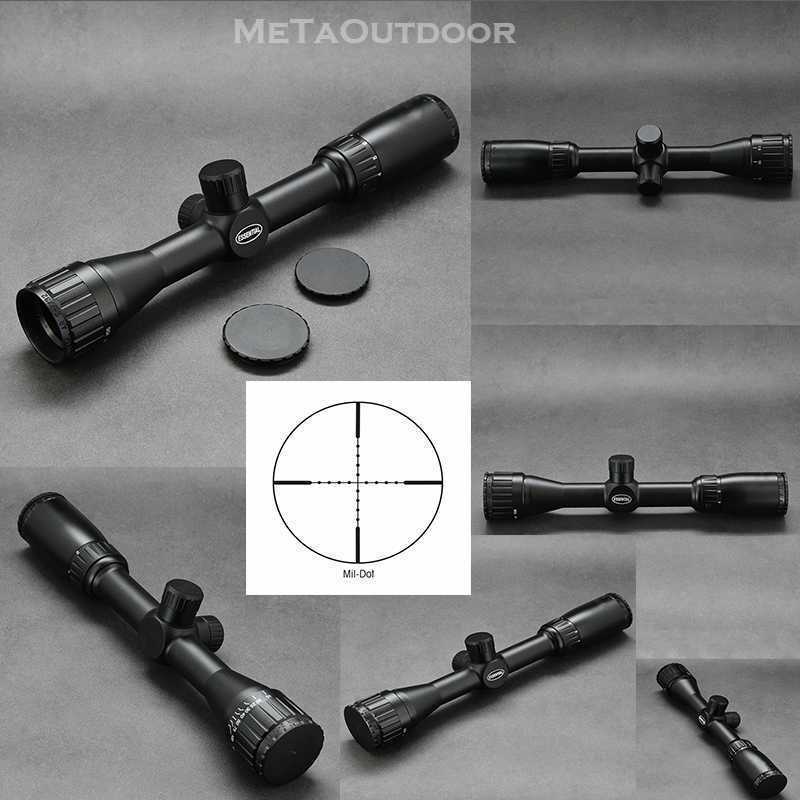 

2-7x32mm AO Rifle Optics Scope 1 Inch Tube Ring 1/4 MOA Hunting Riflescope, 2-7x32ao