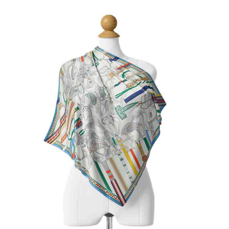 

Fashion Silk Twill Headband Square Scarf Women Printing Small Collar Hair Bag Bandana Female Head Scarves Scarf Foulard Gift J220713