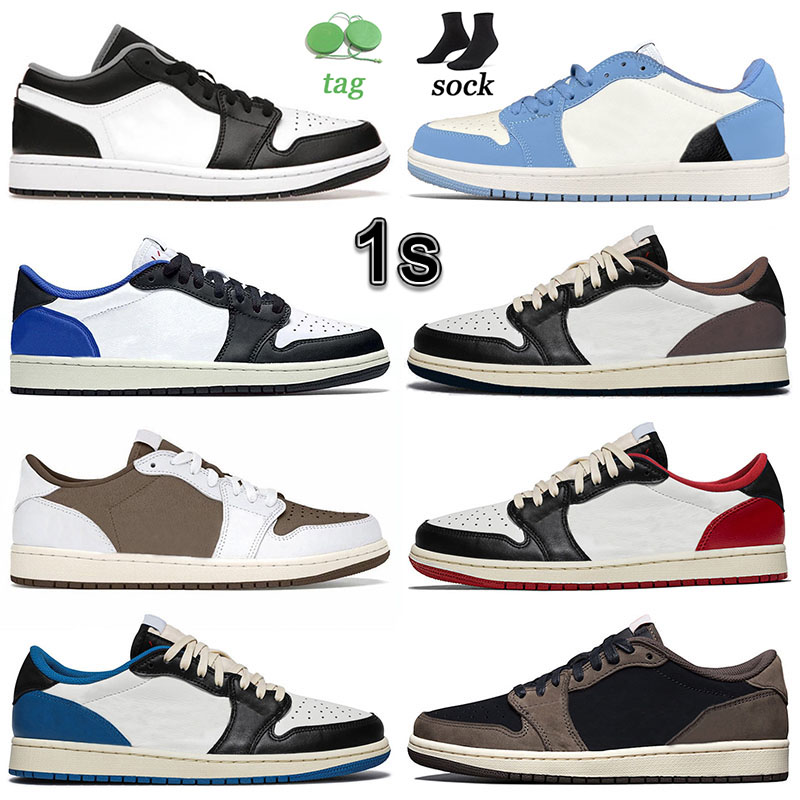 

hot jumpamn 1 1s low 2022 new basketball shoes big size us 12 13 fragment blue university red unc reverse dark mocha black royal toe sneakers deigner trainers eur 46 47, A24