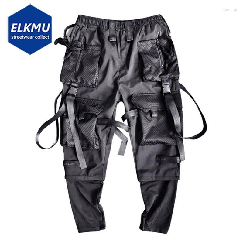 

Men's Pants Black Cargo Techwear Dark Man Fashion Streetwear Joggers Harajuku Hip Hop Punk Trousers WomenMen's Naom22